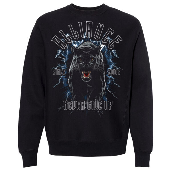 NEVER GIVE UP PANTHER - CREWNECK- $CFBT8Y$ Thumbnail